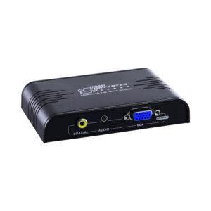 LENKENG HDMI TO VGA, 3.5MM AUD, COAXIAL CONVERTER*