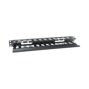 SINGLE RECESSED CABLE MANAGEMENT 1U