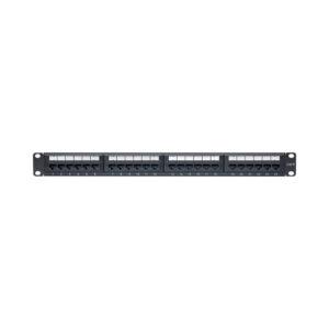 CAT6 24 PORT UNSHIELDED PATCH PANEL