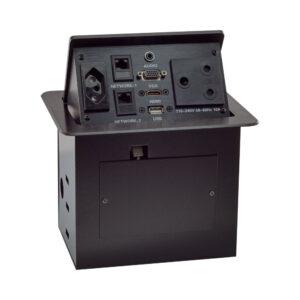POPUP DESK(NEW SA POWER,USB,VGA,HDMI,AUDIO,2XLAN)
