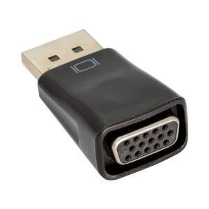 DISPLAYPORT MALE TO VGA FEMALE BLACK(DPIC-028)