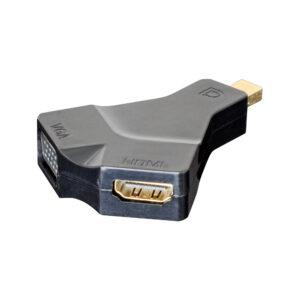 MINI DISPLAY MALE TO VGA & HDMI FEMALE (DPIC-031)