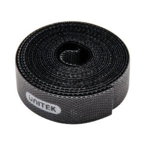 UNITEK 5M HOOK&LOOP 15MM - BLACK (OT142BK)