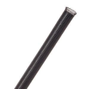 1M BUNDLE BRAID 6.4MM BLACK (PTN0.25BK)