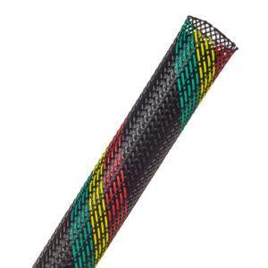 FLEXO BRAIDED SLEEVING 12.7MM REGGAE (PTN0.50RE)