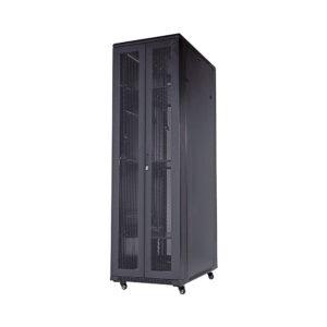 22U 600X600MM 2 FANS,1 FIXED SHELF,DBL MESH DOORS