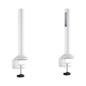 SLATWALL DESK MOUNTING POLE, WHITE UP TO 50KG