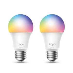 TP-LINK TAPO SMART WIFI LIGHT BULB-MULTICOLOUR 2PK