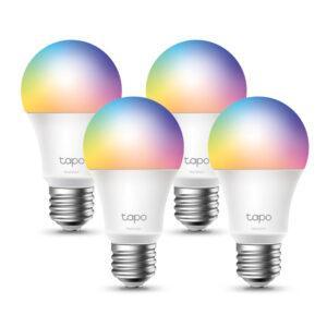 TP-LINK TAPO SMART WIFI LIGHT BULB-MULTICOLOUR 4PK