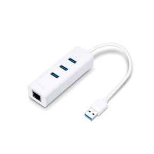 TP-LINK USB3.0 TO GBE ETHERNET WITH 3P USB3.0 HUB