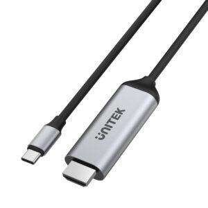 UNITEK 1.8M TYPE C TO HDMI CABLE GREY (V1423A)