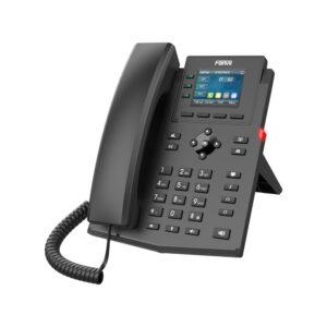 FANVIL X303G COST-EFFECTIVE ENTERPRISE IP PHONE WITH 2.4" COLOUR SCREEN, GIGABIT AND POE SUPPORT