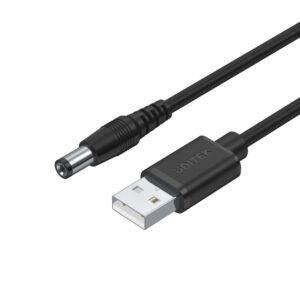 UNITEK 1.5M USB TO 5.5/2.5M DC ADAPTER (Y-C4046BK)