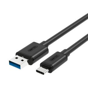 UNITEK 1M USB3.0 TYPE-C M TO A M CABLE (Y-C474BK)