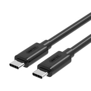 UNITEK 1M USB3.0 TYPE-C MALE TO MALE (Y-C477BK)