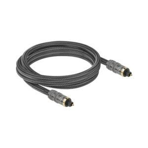 DELOCK 86984 TOSLINK 2M CABLE STANDARD MALE – MALE