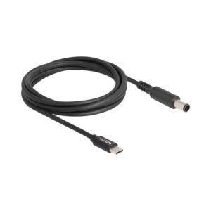 DELOCK CHARGING CABLE TYPE-C TO DELL7.4X5.0MM MALE