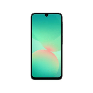 SAMSUNG GALAXY A26 5G, 6.7" - SUPER AMOLED 1080 × 2340 PIXELS, 120GHZ (QUAD-CORE), 6GB INTERNAL MEMORY - RAM 128GB + MICROSDXC SLOT - UP TO 1TB, GOOGLE ANDROID OS, REAR CAM: 50MP, FRONT CAM: 13MP, BLUETOOTH, WI-FI, COLOUR: BLACK DUAL SIM
