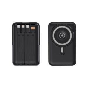 POWER BANK 10000MAH 3IN1 MAGNET W/LESS WATCH CHAR