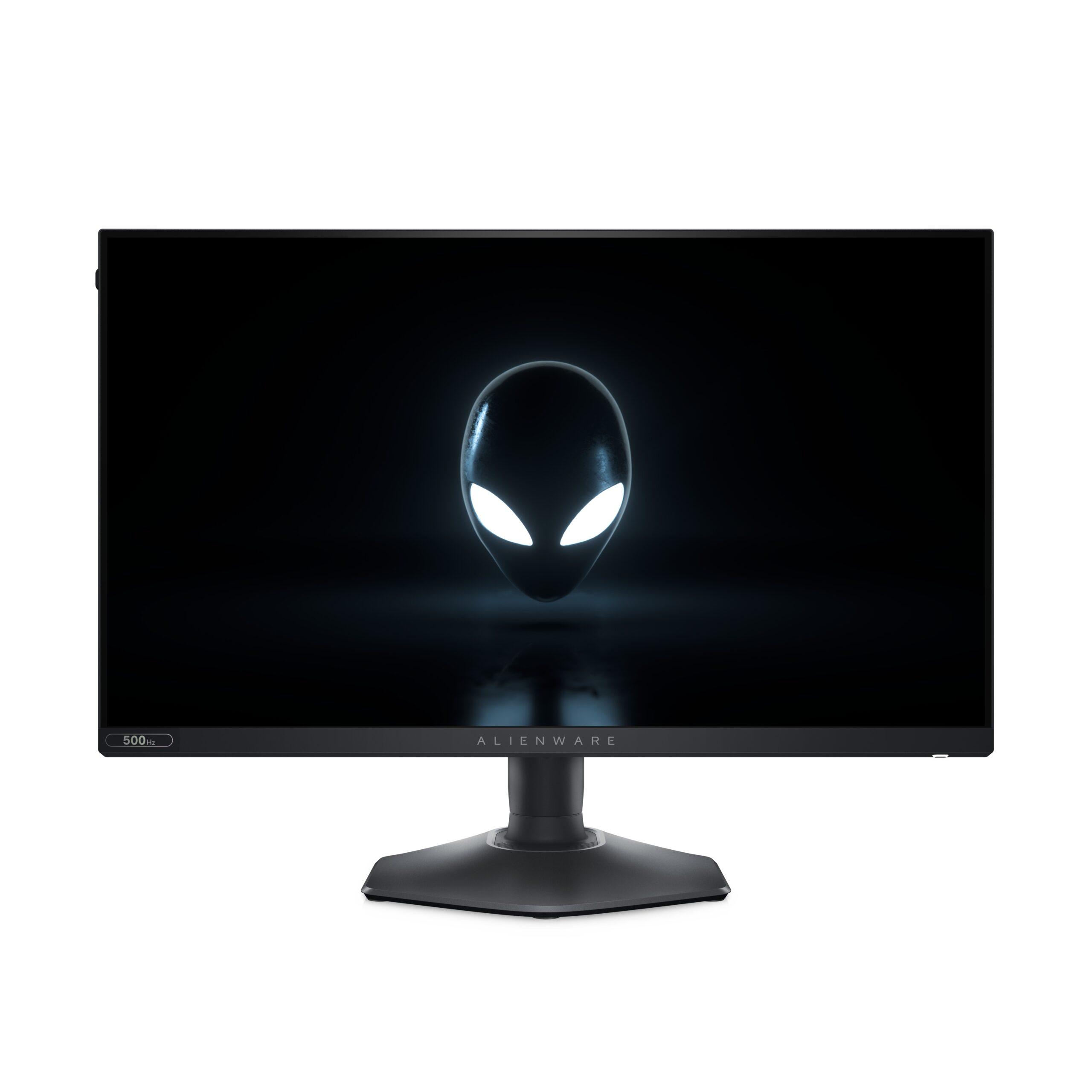 DELL ALIENWARE 500HZ GAMING MONITOR - RESOLUTION / REFRESH RATE: VFULL HD (1080P) 1920 X 1080/320HZ, PORTS; HDMI 2.1 (HDCP 1.4), 2 X DISPLAYPORT 1.4 (HDCP 1.4), USB 3.2 GEN 1 UPSTREAM, 2 X USB 3.2, DISPLAY POSITION ADJUSTMENTS; HEIGHT, PIVOT (ROTATION), SWIVEL, TILT. 3 YEAR ADVANCE EXCHANGE.